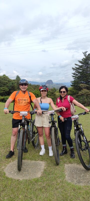 Mountain bike tour