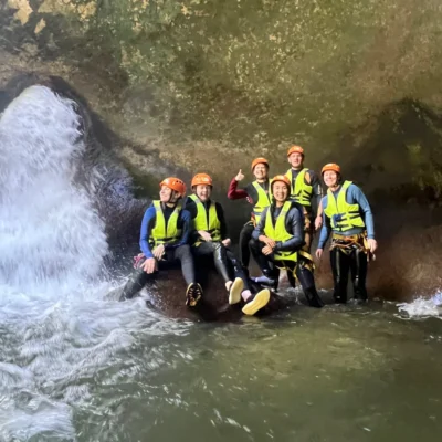 Canyoning los Anillos San Carlos